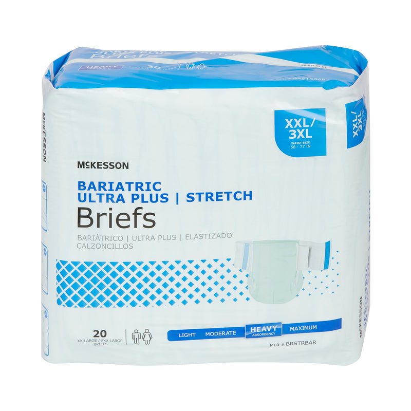 McKesson Ultra Plus Bariatric Incontinence Brief