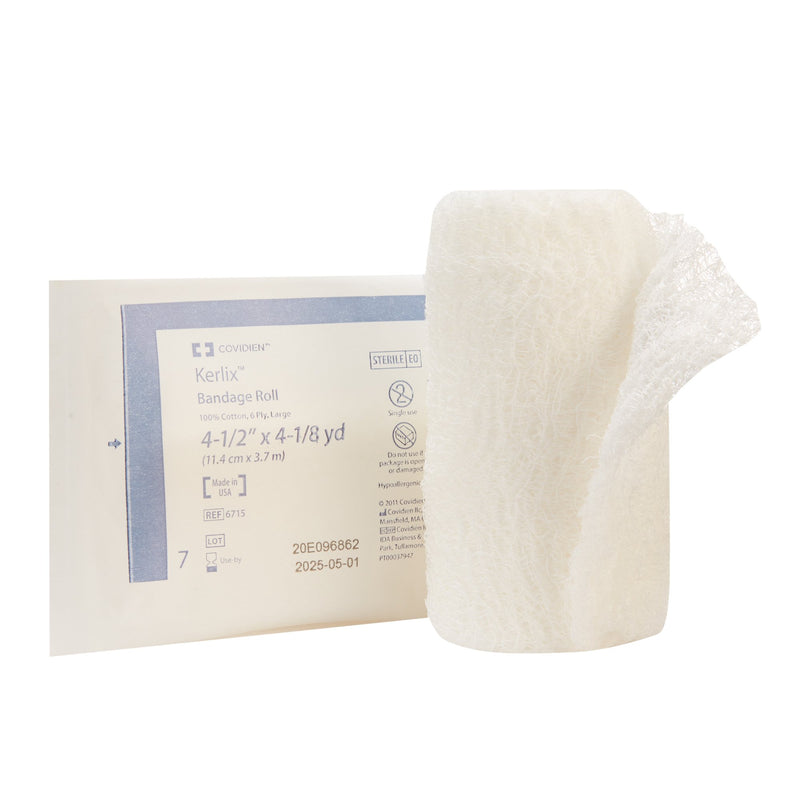 Kerlix™ Sterile Fluff Bandage Roll, 4-1/2 Inch x 4-1/10 Yard