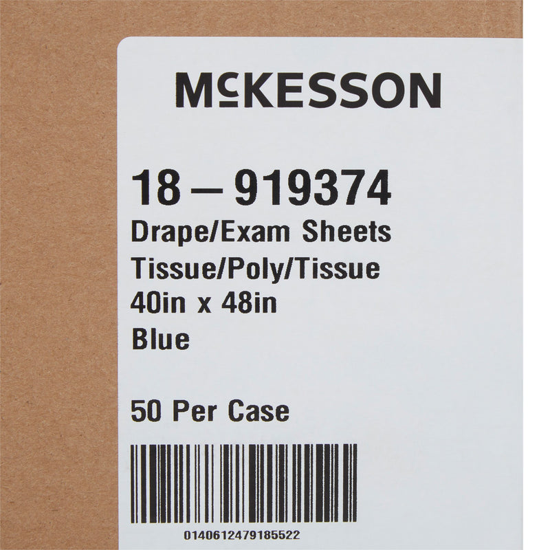 McKesson Sterile Sheet General Purpose Drape, 40 W x 48 L Inch