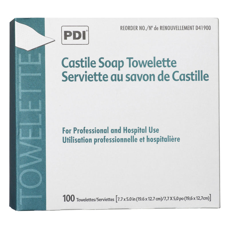 PDI® Scented Castile Soap Towelettes, Individual Packet