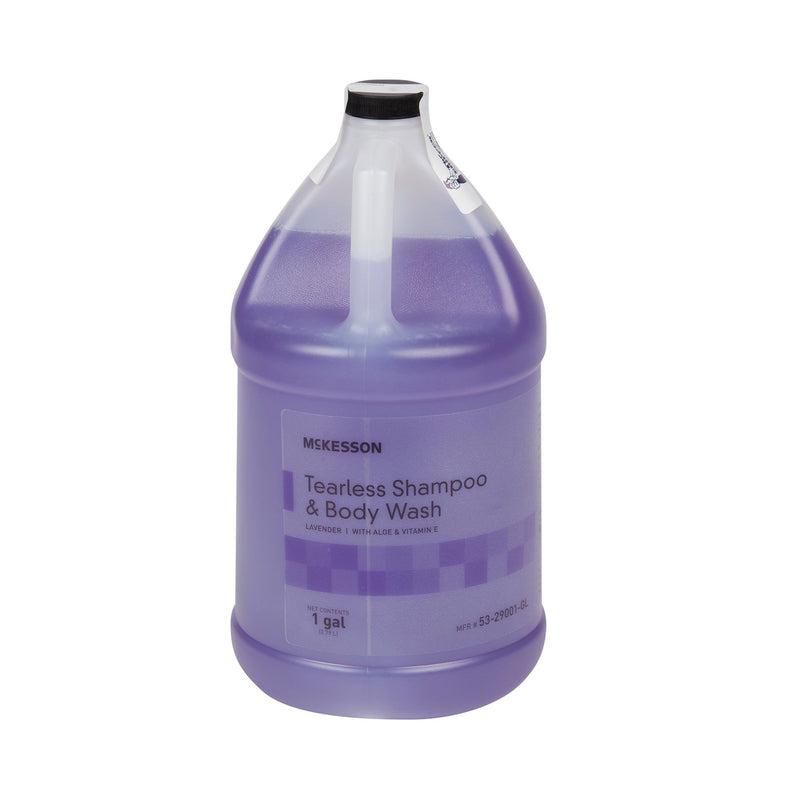 McKesson Tearless Shampoo and Body Wash, Lavender Scent, 1 gal Jug
