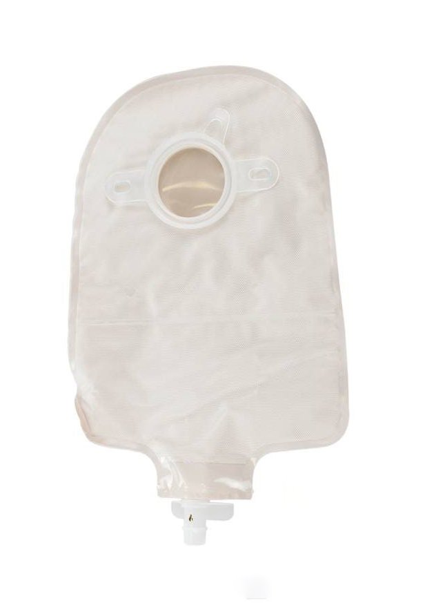 Securi-T™ Two-Piece Drainable Opaque Urostomy Pouch, 9 Inch Length, 1¾ Inch Flange