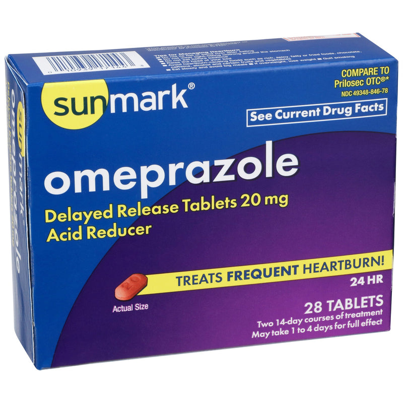 sunmark® Omeprazole Antacid