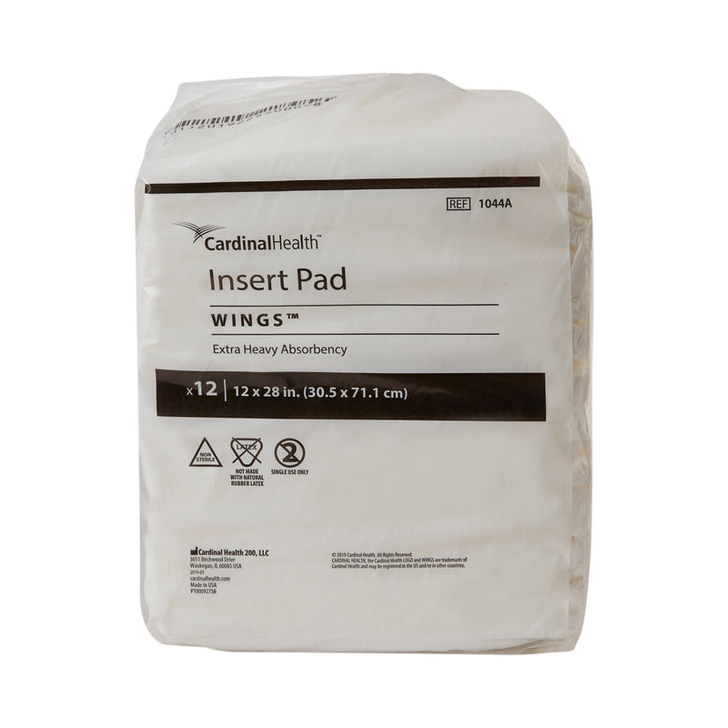 Simplicity Incontinence Liner, Polymer Core, One Size Fits Most Adults, Unisex, Disposable, 12 X 28 Inch Heavy Absorbency
