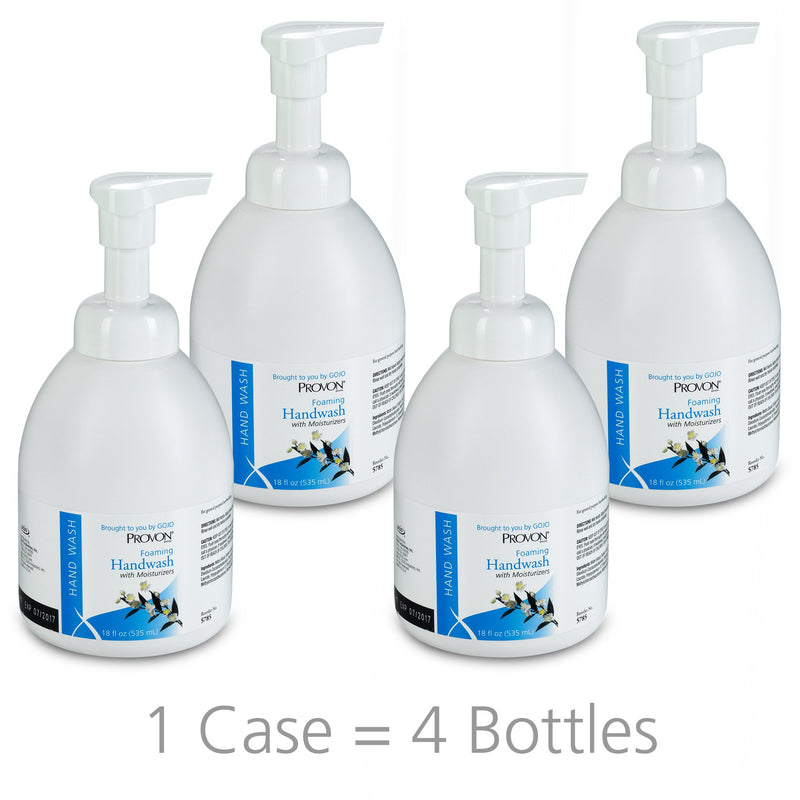 GOJO Provon Foaming Handwash With Moisturizers 18-oz Pump Bottle Cranberry Scent