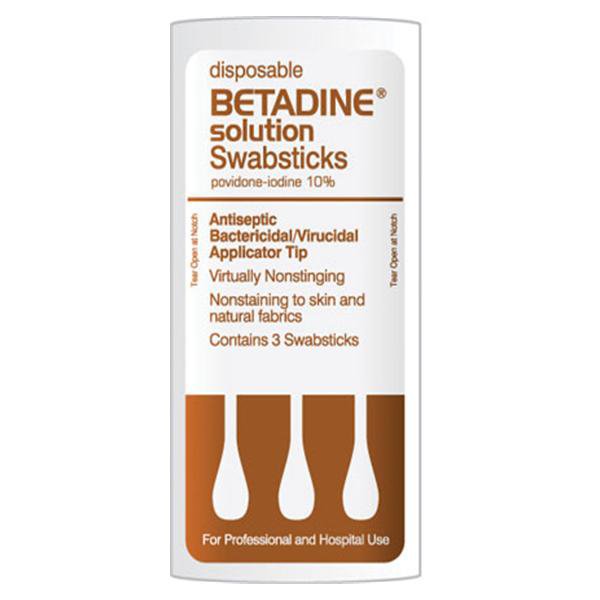 Betadine® Solution Swabsticks