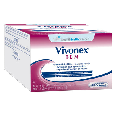 Vivonex® T.E.N Elemental Oral Supplement / Tube Feeding Formula, 2.84-ounce Packet