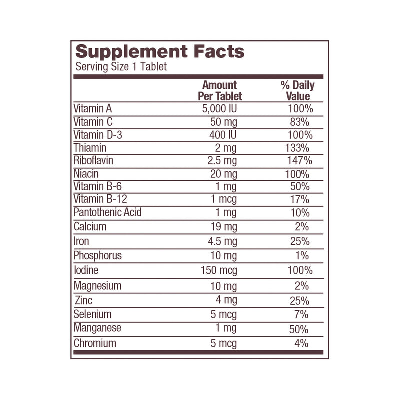 Geri-Care® Multivitamin Supplement with Minerals