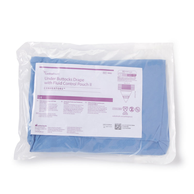Cardinal Health Sterile Under Buttocks Obstetrics / Gynecology Drape, 38 W x 27 W x 45 L Inch