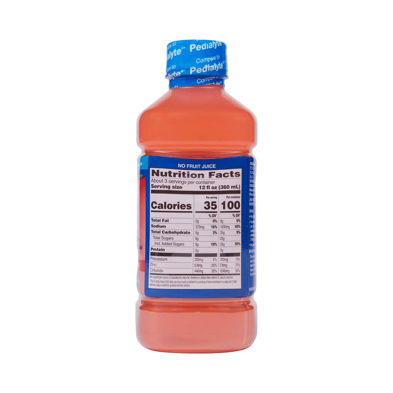 sunmark® Strawberry Pediatric Oral Electrolyte Solution, 33.8 oz. Bottle