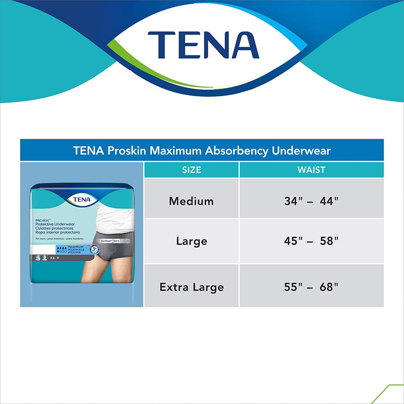 Tena® ProSkin™ Maximum Absorbent Underwear, Extra Large