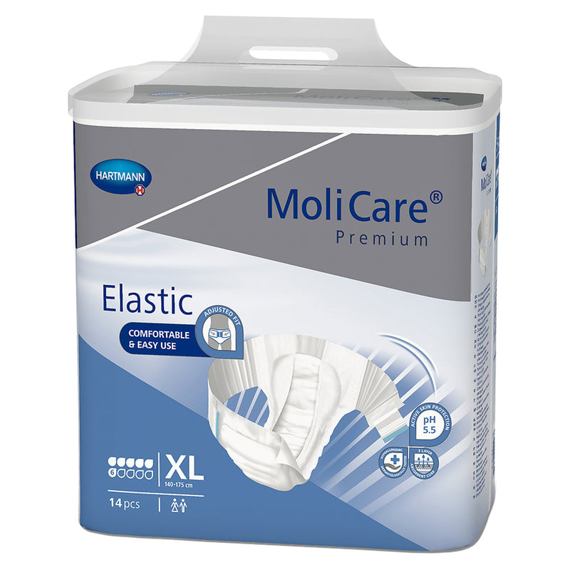 MoliCare® Premium Elastic Incontinence Brief, 6D, X-Large