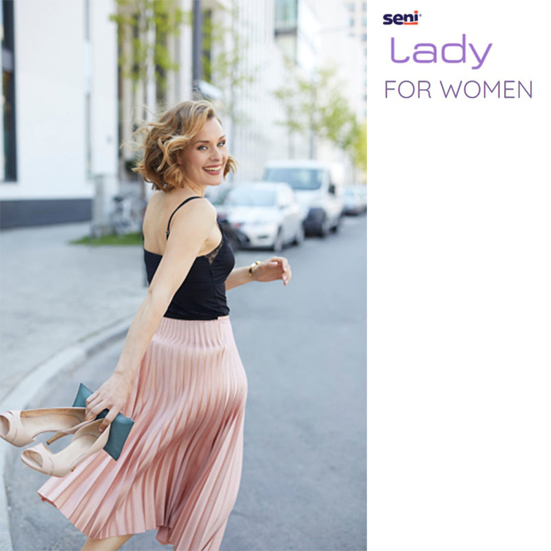 Seni® Lady Moderate Bladder Control Pad, 10-Inch Length