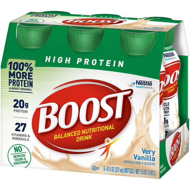 Boost® High Protein Vanilla Oral Supplement, 8 oz. Bottle