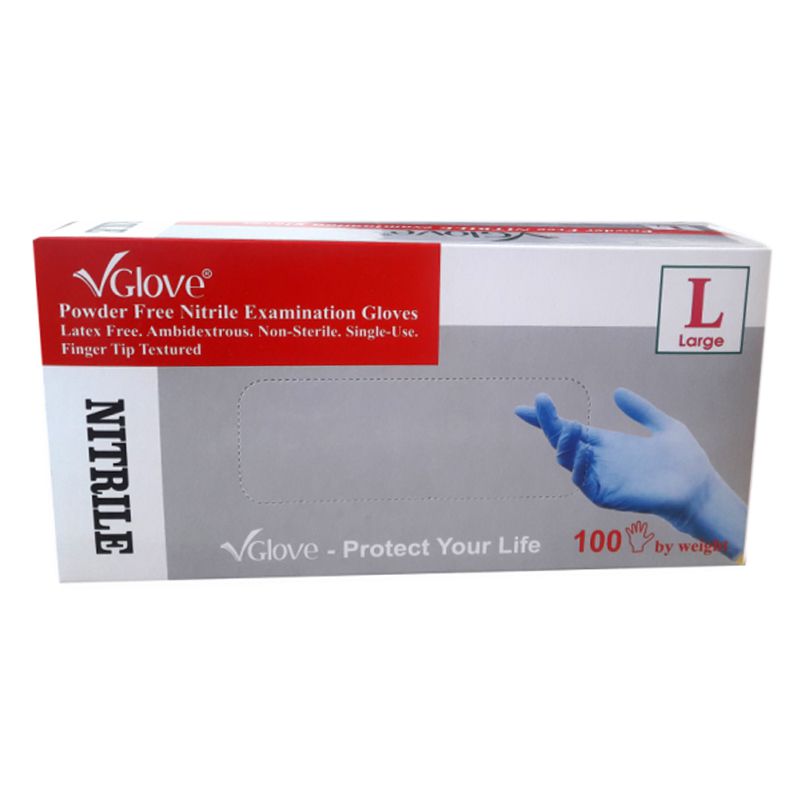 VGlove® Nitrile Latex Free Powder Free Disposable Gloves, 1000/Case