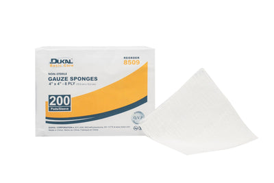 Dukal™ NonSterile Gauze Sponge, 4 x 4 Inch