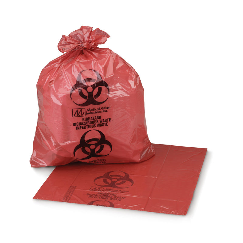 ULTRA-TUFF™ Infectious Waste Bag, 30-33 gal