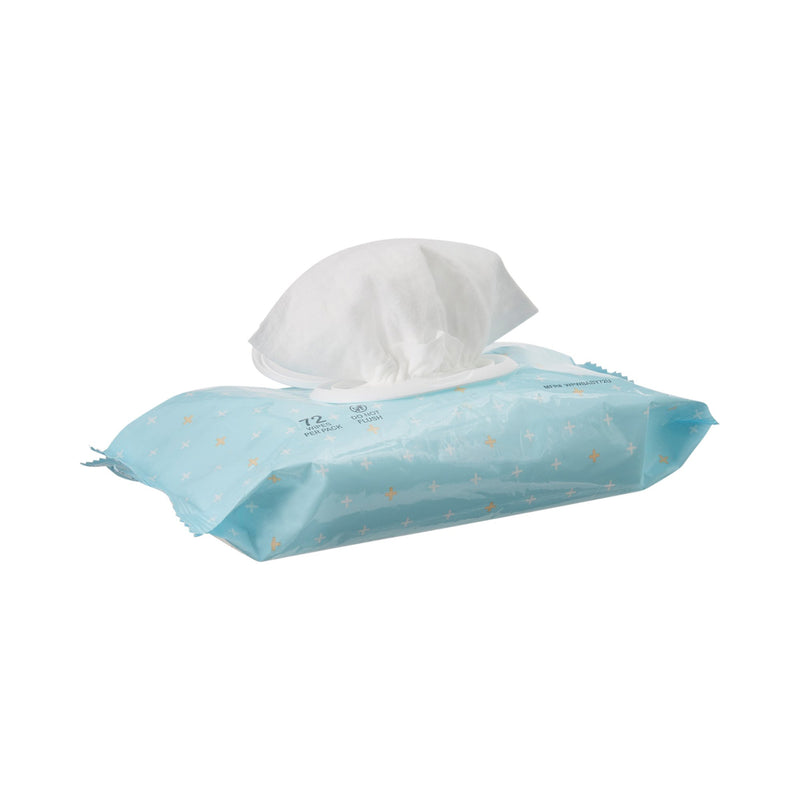 McKesson Unscented Baby Wipe, Soft Pack