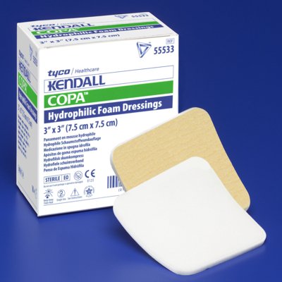 Kendall™ Foam Dressing, 8 x 8 Inch