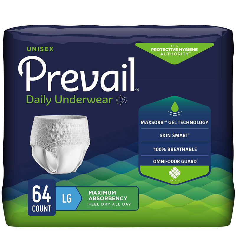 Prevail® Maximum Absorbent Underwear, Large