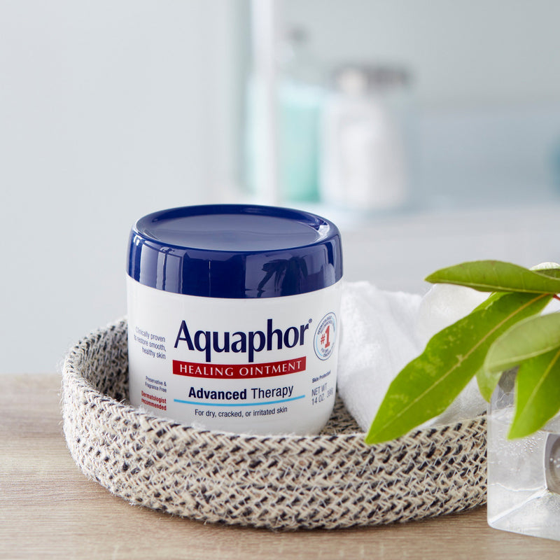 Aquaphor® Advanced Therapy Healing Moisturizer Ointment, 14 oz. Jar