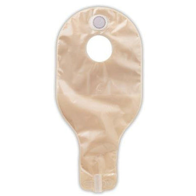 Sur-Fit Natura® Two-Piece Drainable Transparent Filtered Ostomy Pouch, 14 Inch Length, 1¾ Inch Flange