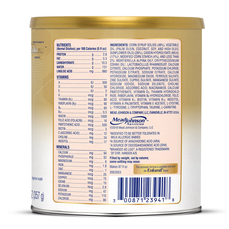 Enfamil® Nutrimigen® with Enflora™ LGG® Powder Infant Formula, 12.6 oz. Can