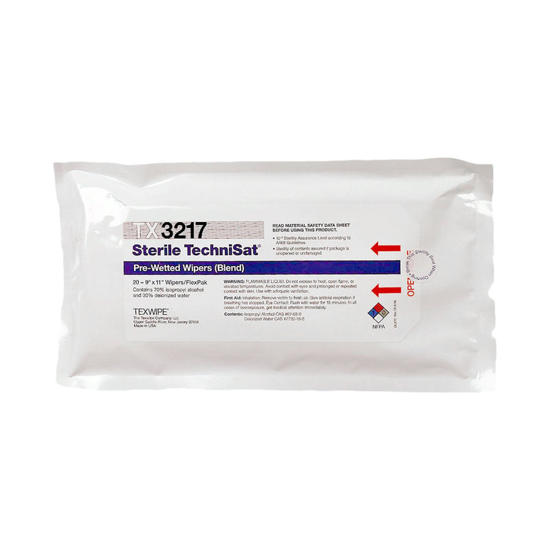 TechniSat® Presaturated Cleanroom Wipe