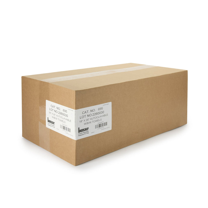 Busse Hospital Sterile Treatment Tray General Purpose Drape, 18 W x 26 L Inch