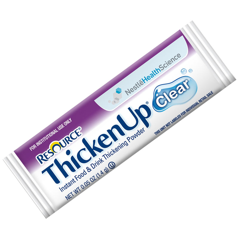 Resource® ThickenUp® Clear Food and Beverage Thickener, 0.05-ounce Packet