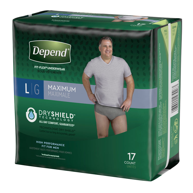 Depend® FIT-FLEX® Absorbent Underwear for Men