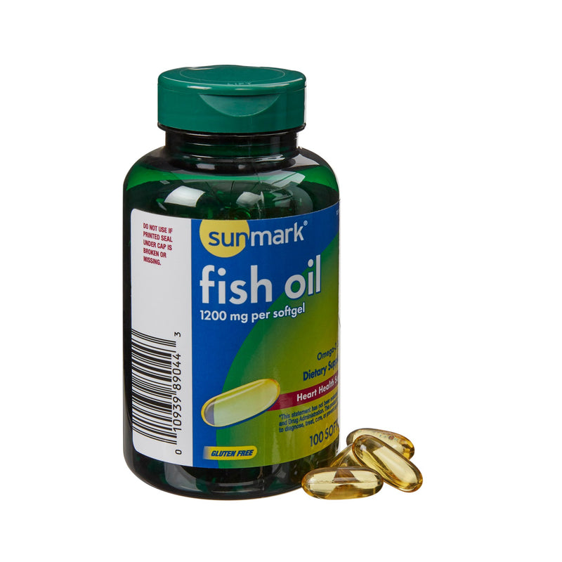 sunmark® 1200 mg Strength Fish Oil Omega-3 Supplement