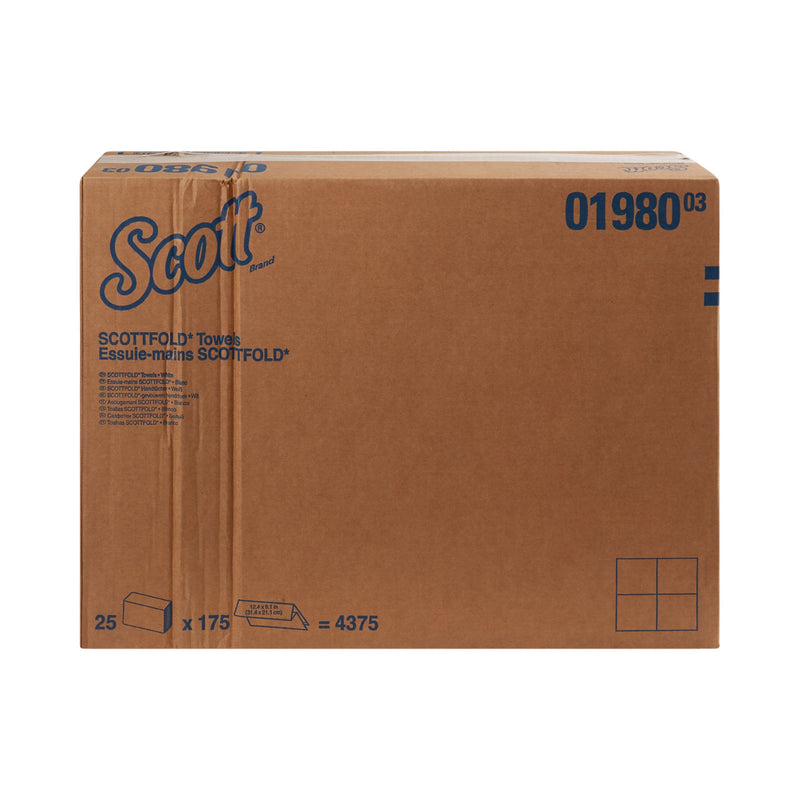 Scott Pro Scottfold Paper Towels Multi-Fold, 9.4 X 12.4 Inch, White