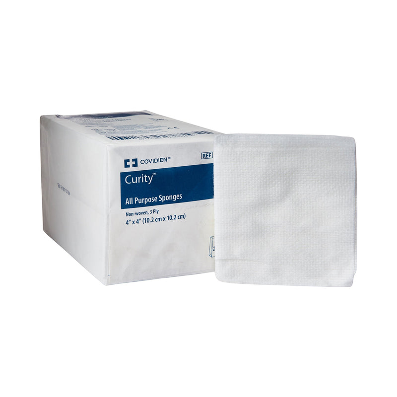 Curity™ NonSterile Nonwoven Sponge, 4 x 4 Inch