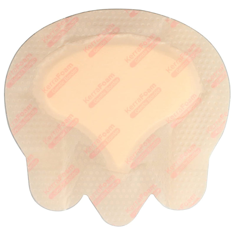 KerraFoam™ Gentle Border Silicone Foam Dressing, 6-7/10 x 6-9/10 Inch