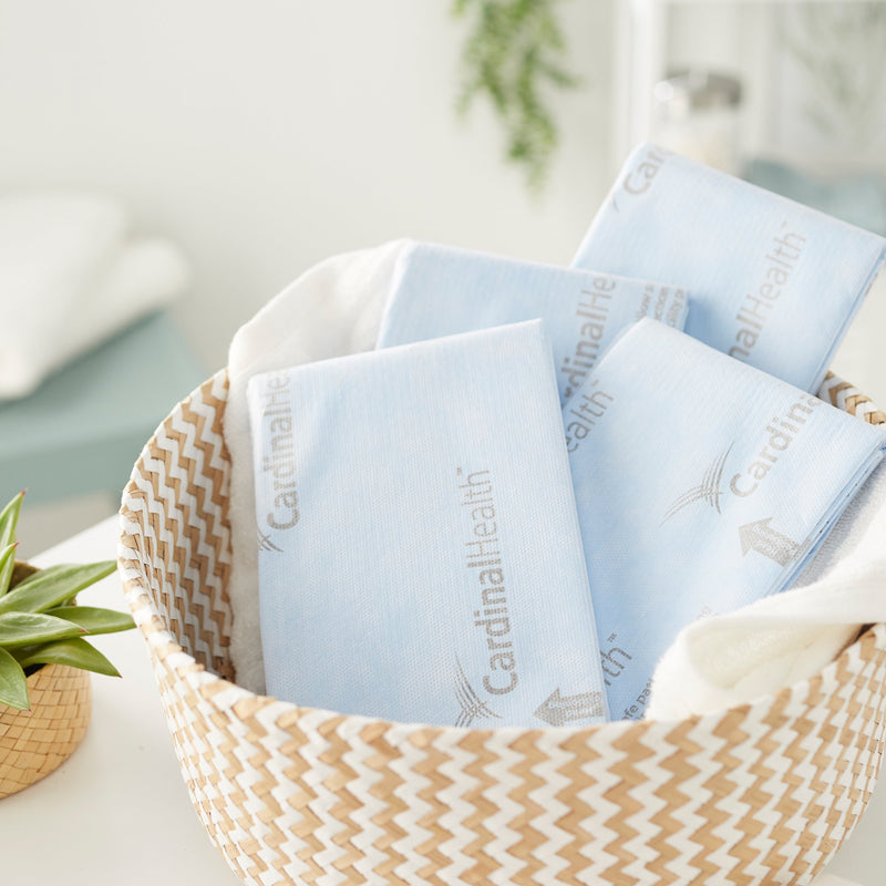 Wings™ Quilted Premium Comfort Maximum Absorbency Low Air Loss Positioning Underpad, 23 x 36 Inch