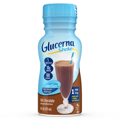 Glucerna® Shake Chocolate Oral Supplement, 8 oz. Bottle