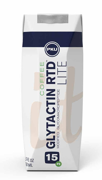 Glytactin RTD Lite Coffee Mocha PKU Oral Supplement, 8.5 oz. Carton