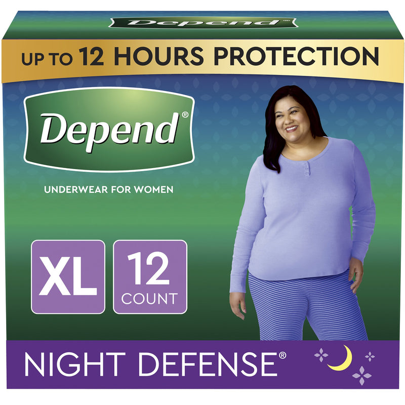 Depend® Night Defense® Maximum Absorbent Underwear, Extra Large