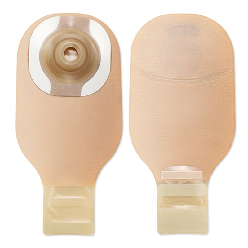 Premier™ One-Piece Drainable Beige Ostomy Pouch, 12 Inch Length, Up to 1 Inch Stoma