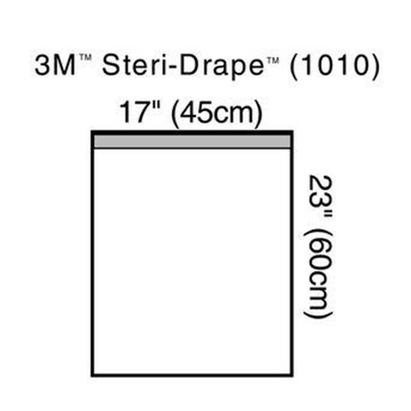 3M Steri- Sterile Large Towel General Purpose Drape, 17 W x 23 L Inch