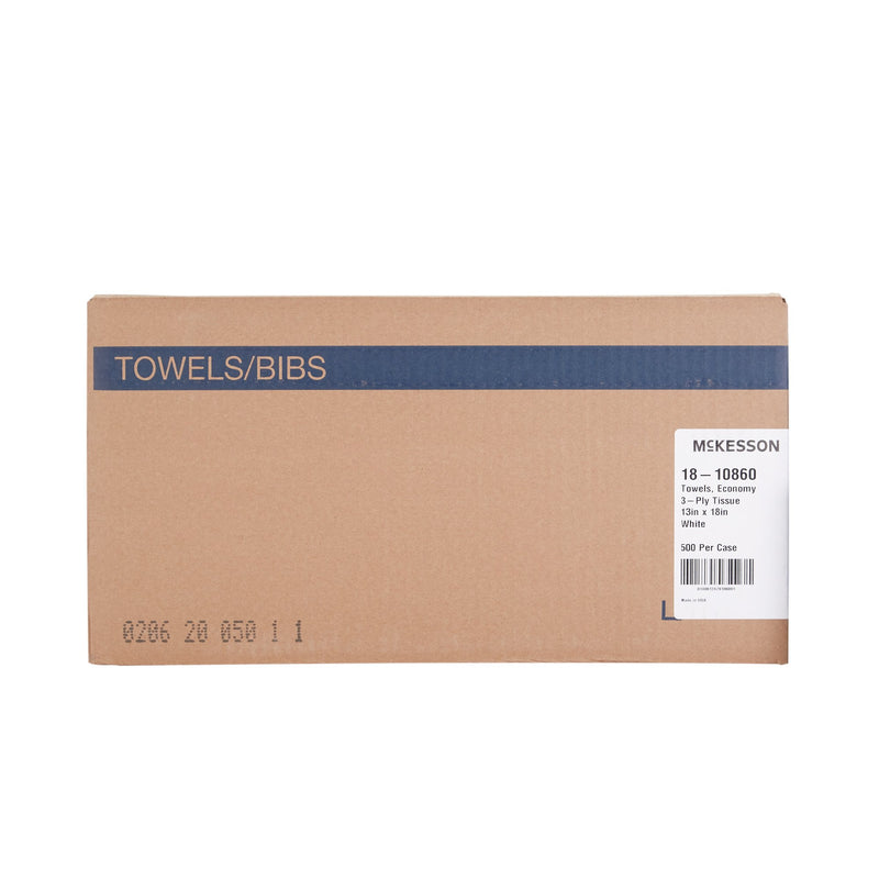 McKesson Tissue Procedure Towels, Non-Sterile, 13 x 18 Inch