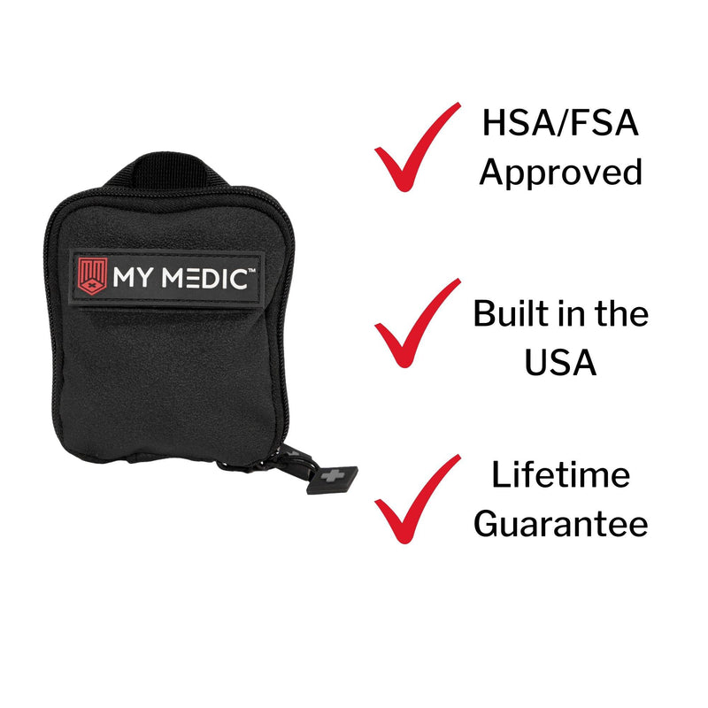 My Medic First Aid Kit for Everyday Use - Medical Supplies in Carrying Case