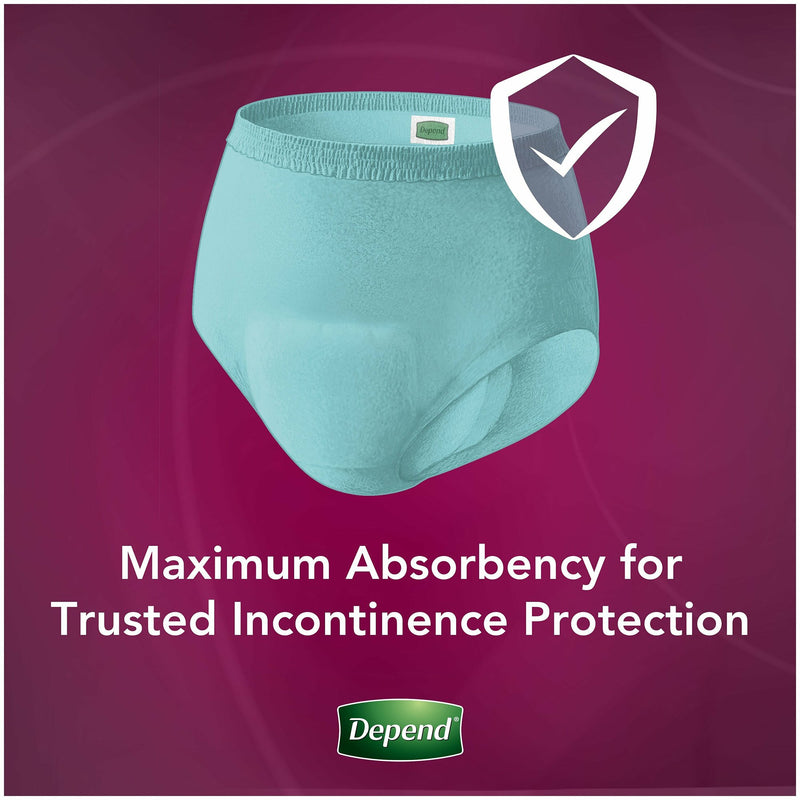 Depend® Silhouette® Maximum Absorbent Underwear, Small
