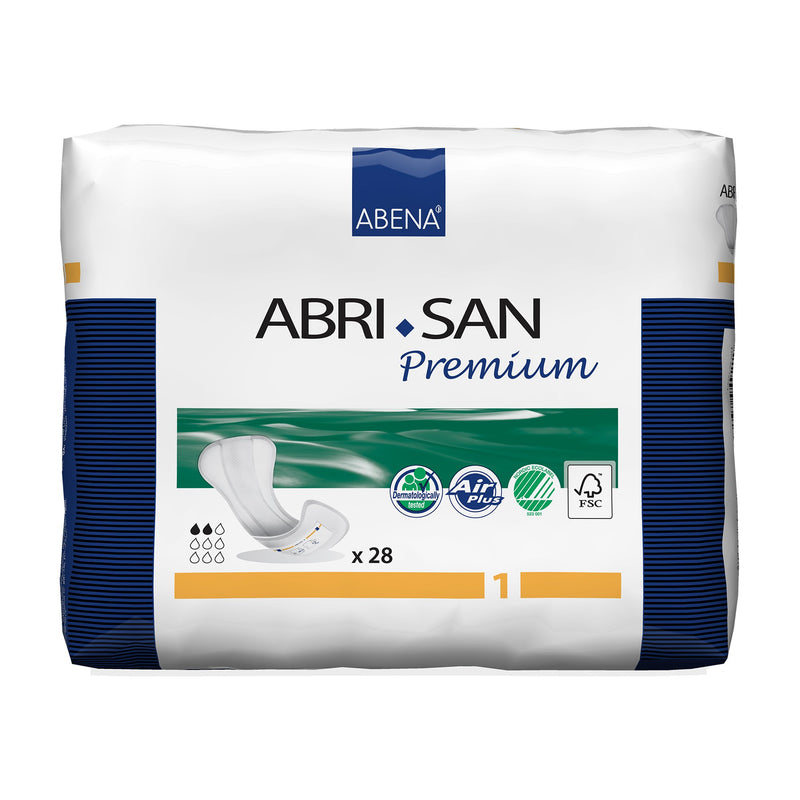 Abri-San™ Premium 1 Bladder Control Pad, 9-Inch Length