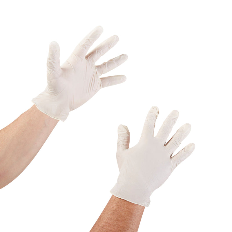 McKesson Stretch Vinyl Exam Glove, Extra Large, Ivory
