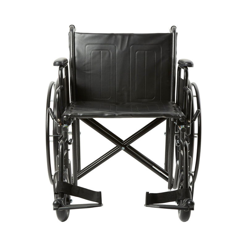 McKesson Bariatric Wheelchair, 22 Inch Seat Width