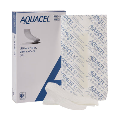 Aquacel® Ribbon Hydrofiber® Dressing, ¾ x 18 Inch