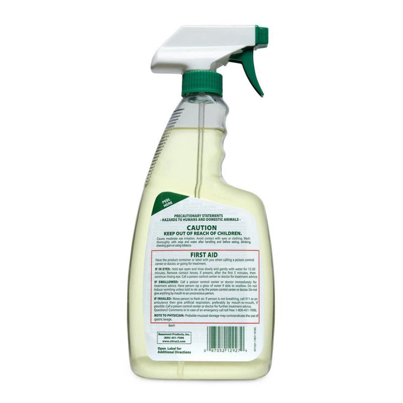 Citrus II® Surface Disinfectant Cleaner, 22 oz Spray Bottle