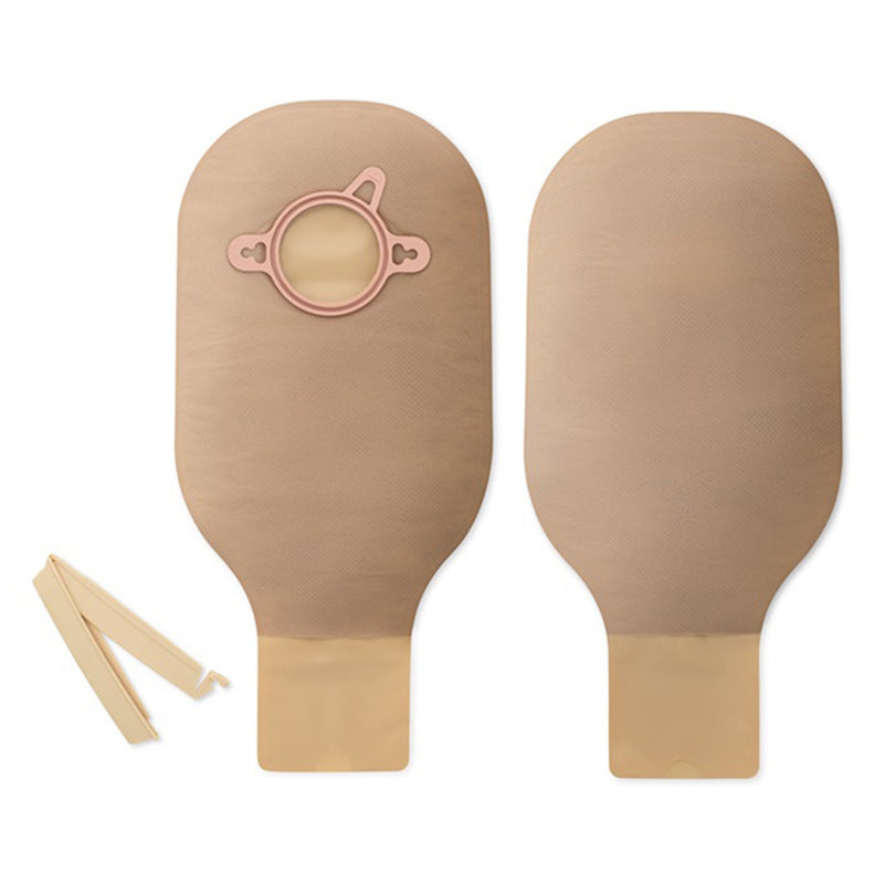 New Image™ Drainable Beige Colostomy Pouch, 12 Inch Length, 2¼ Inch Flange